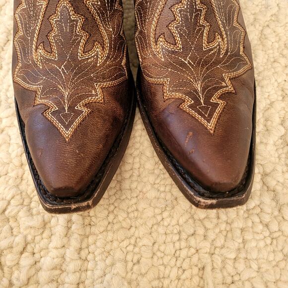 Ariat DIxon Low Bootie Cowboy Western Boots Sz 8.5 - Picture 4 of 5